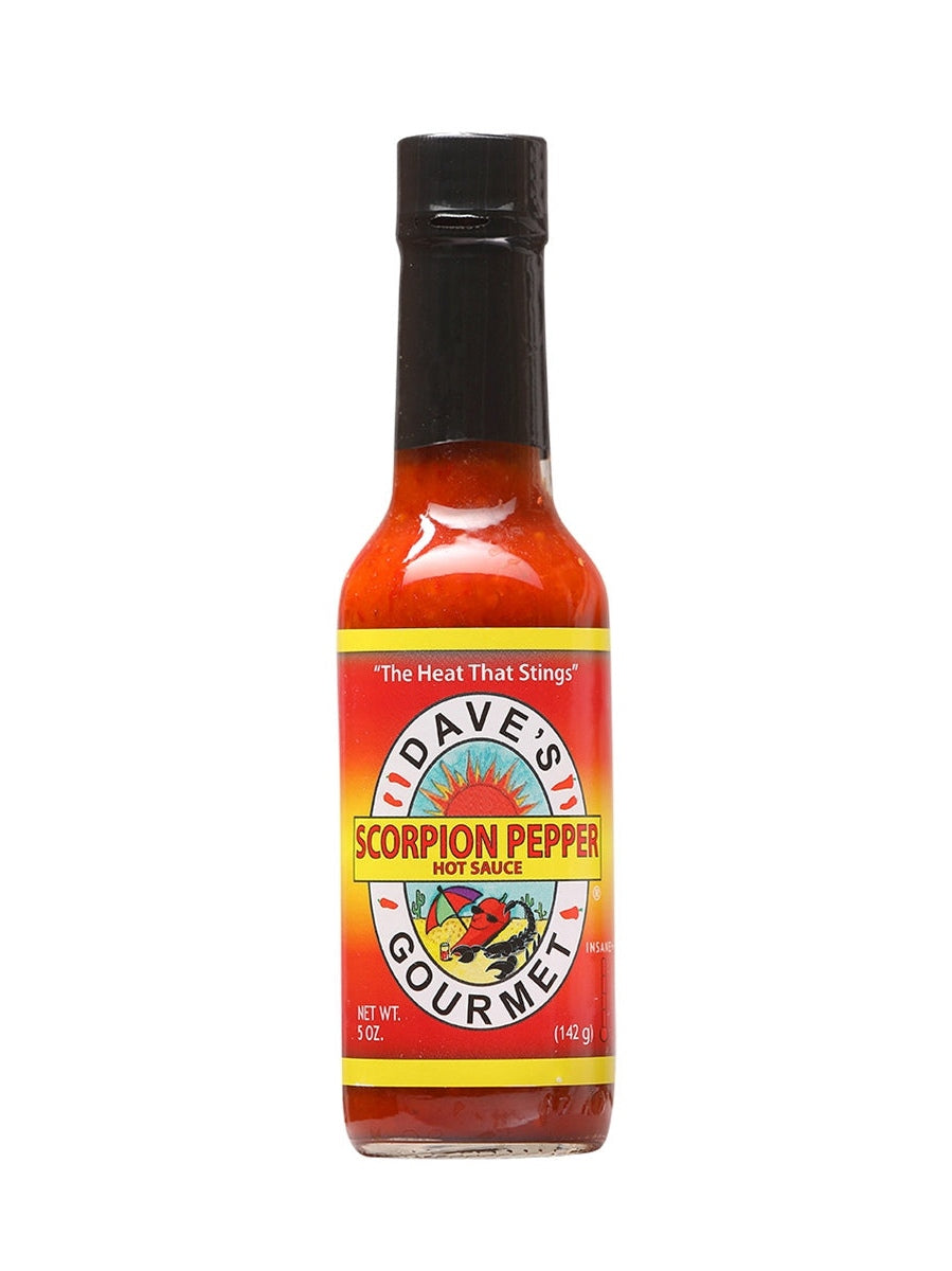 Hot Sauce Daves Gourmet Scorpion Sting The heat that stings 5 Heat 10+++Extract