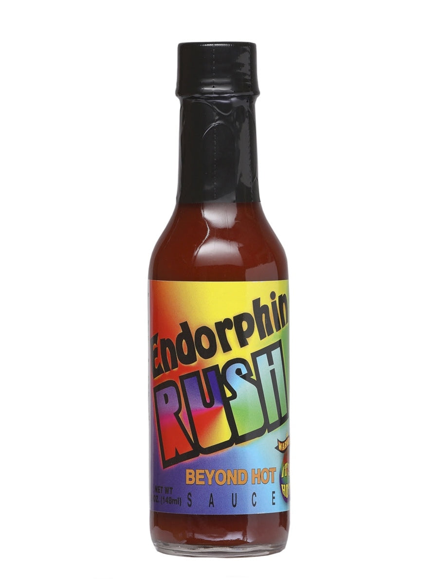 Hot Sauce Endorphin Rush Beyond Hot 5 oz Heat 10+++ Extract