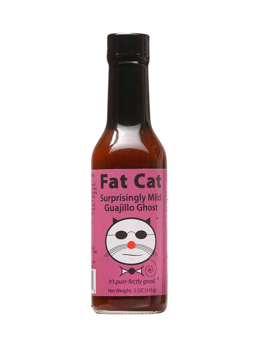 Hot Sauce Fat Cat Surprisingly Mild Guajillo Ghost 5 oz Heat 4 $7.48