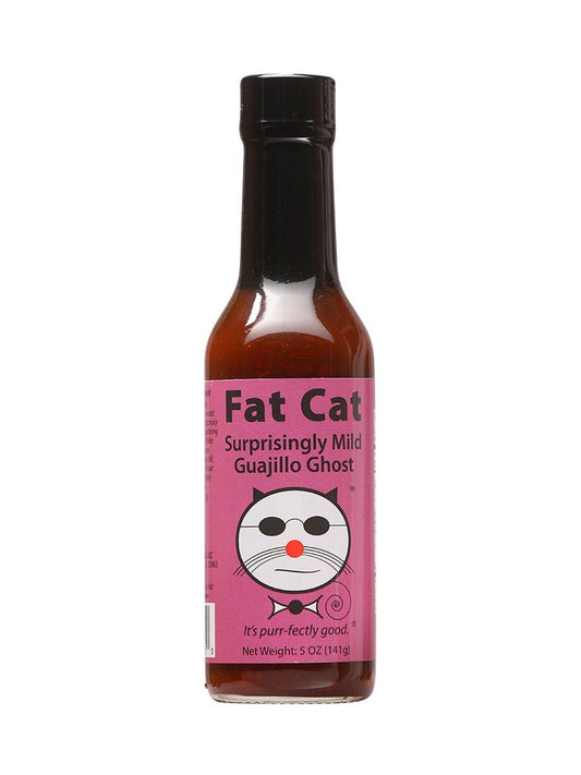 Hot Sauce Fat Cat Surprisingly Mild Guajillo Ghost 5 oz Heat 4 $7.48