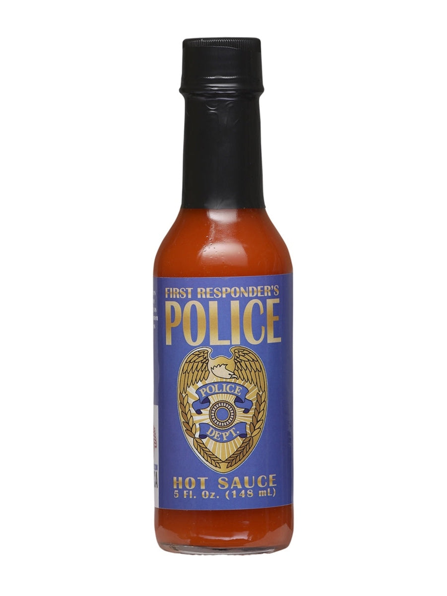 Hot Sauce First Responders Police 5 oz Heat 4