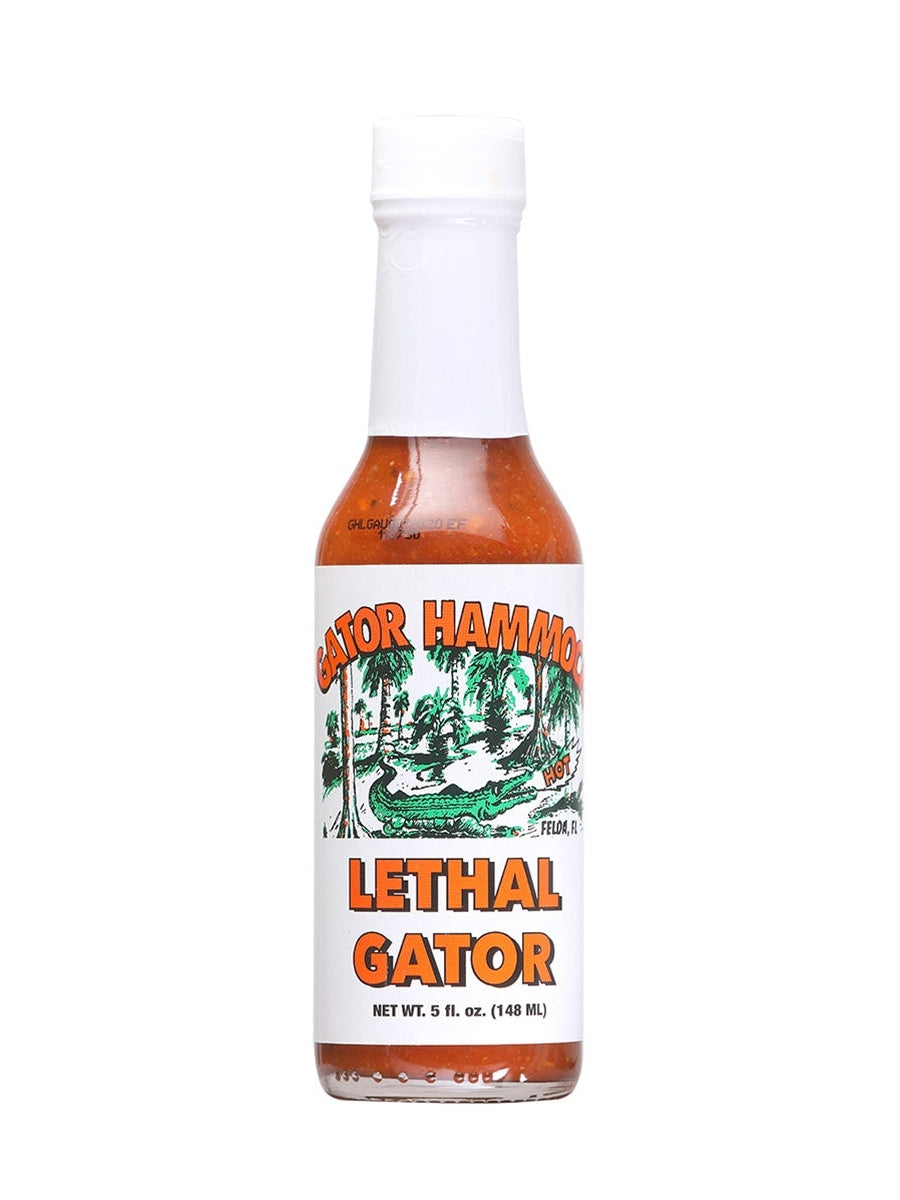 Hot Sauce Gator Hammock Lethal Gator 5 oz Florida Heat 9 $8.48