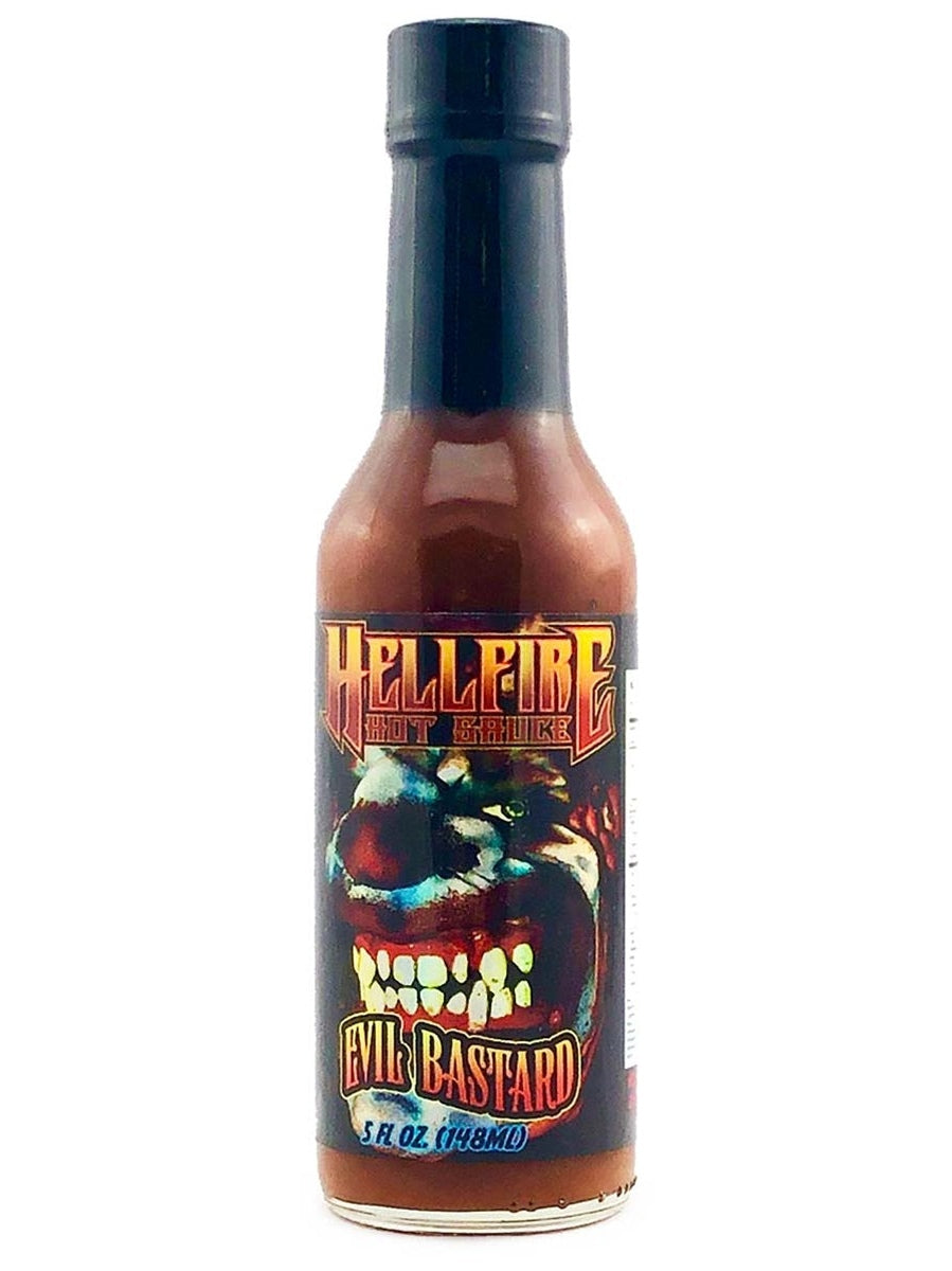 Hot Sauce Hellfire Evil Bastard 5 oz Heat 7