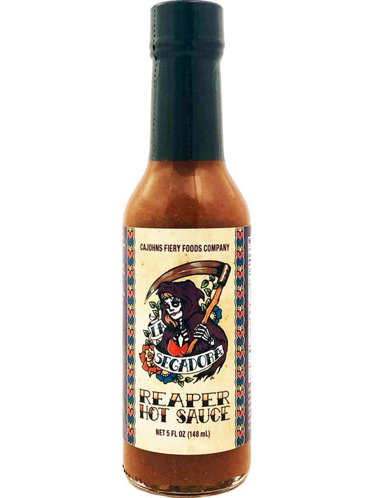 Hot Sauce La Segadora Reaper CaJohns Fiery Foods 5 oz Heat 8 $12.48