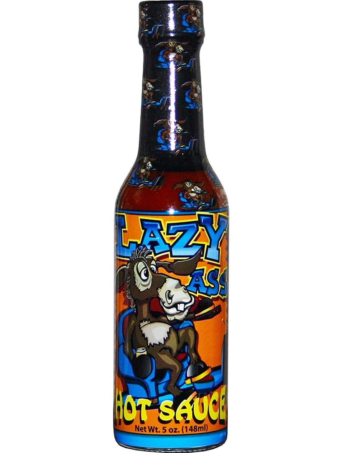 Hot Sauce Lazy Ass Habanero Garlic Carrot 5 oz Heat 5 $8.98