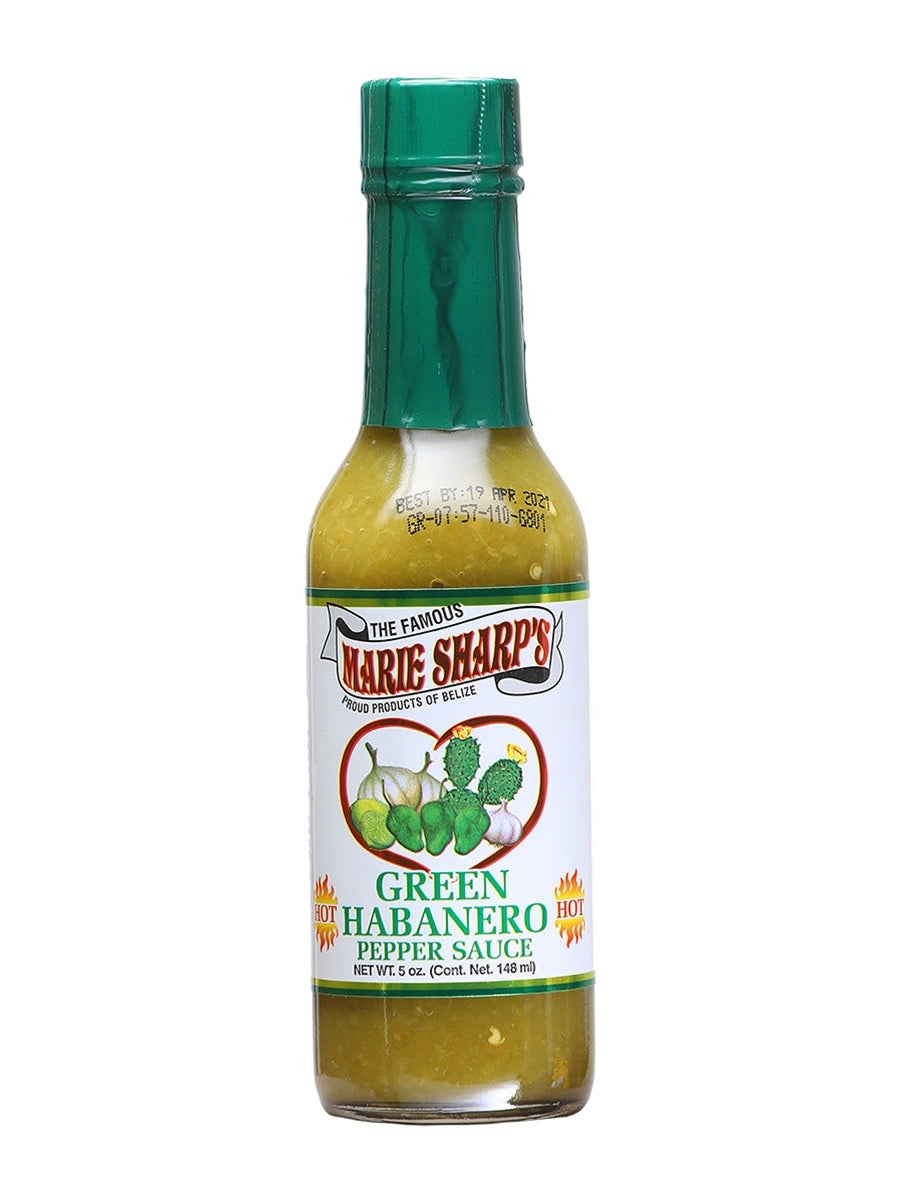 Hot Sauce Marie Sharps Green Habanero 5 oz Belize Heat 8
