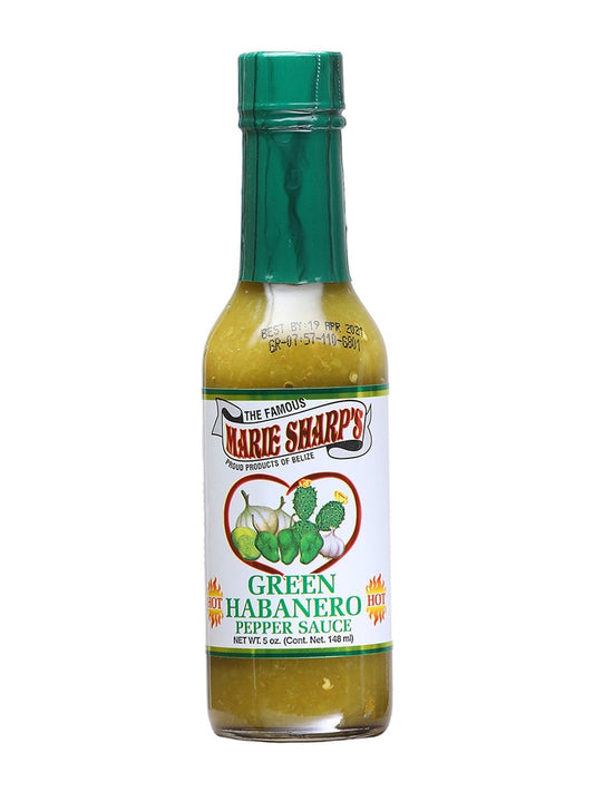 Hot Sauce Marie Sharps Green Habanero 5 oz Belize Heat 8