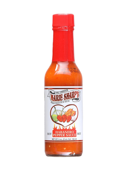 Hot Sauce Marie Sharps Hot Habanero 5 oz Belize Heat 7 $8.48