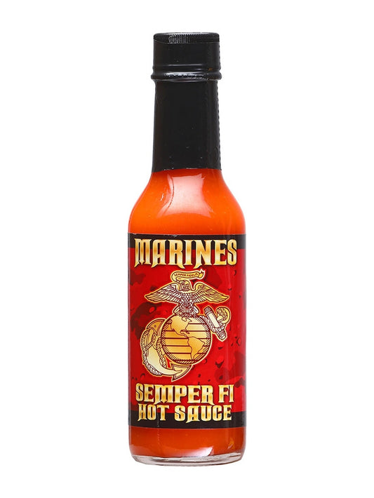 Hot Sauce Marines Semper Fi Habanero 5 oz Heat 7 $6.98
