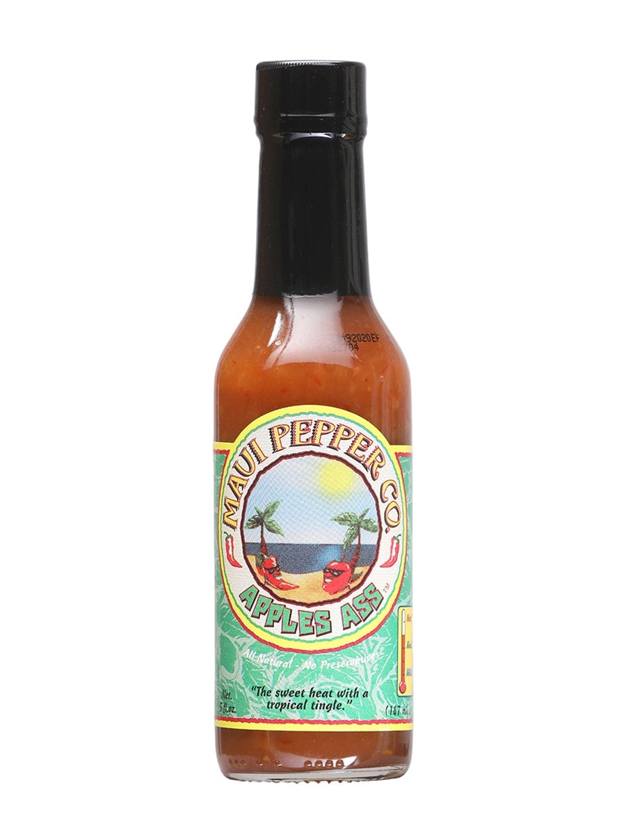 Hot Sauce Maui Pepper Co Apples Ass 5 oz Heat 5