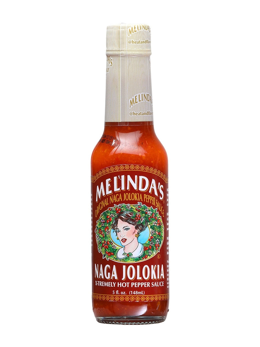 Hot Sauce Melinda's Naga Jolokia Xtremely Hot 5 oz Mexico Heat 10 $12.98