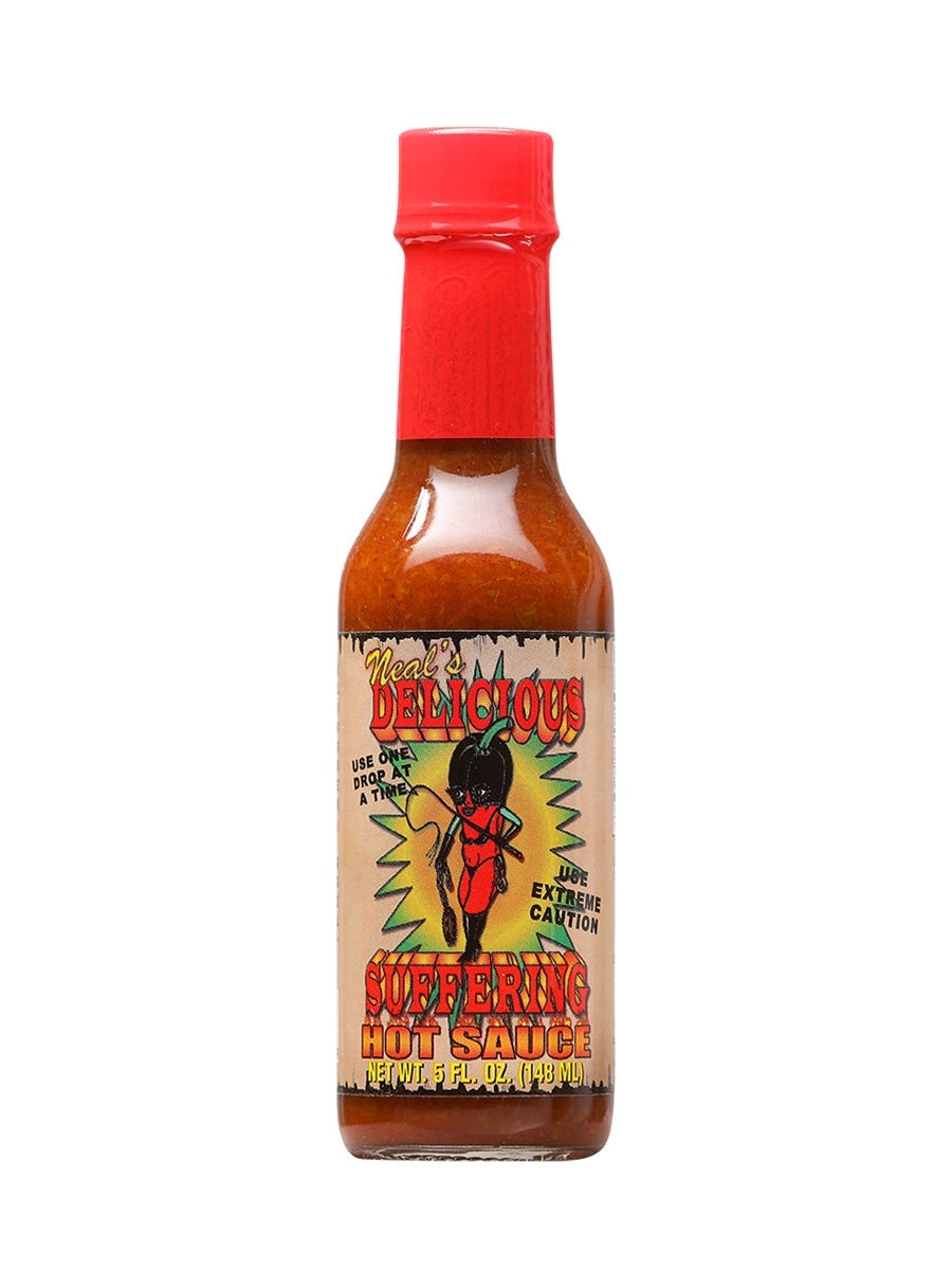 Hot Sauce Neals Delicious Suffering 5 oz Heat 10+++ Extract