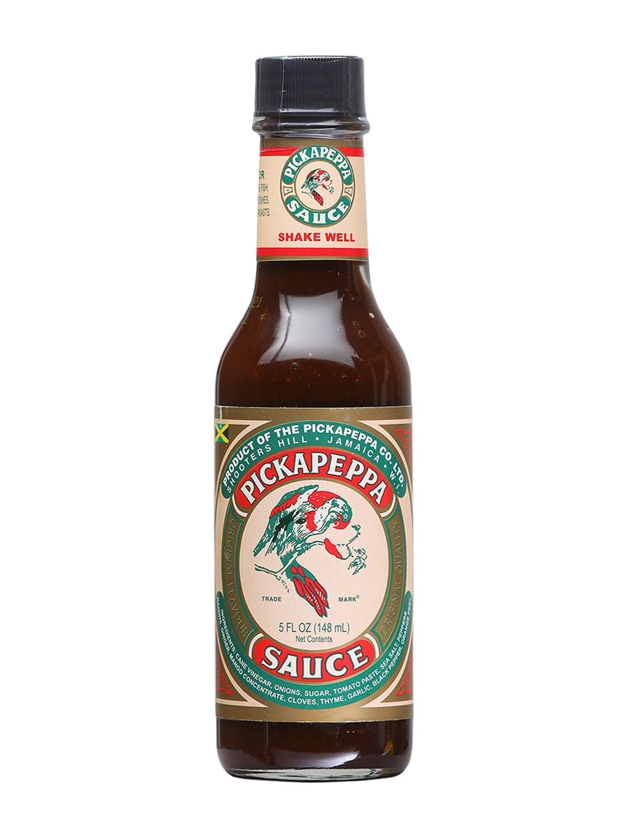 Hot Sauce Pickappeppa Garlic 5oz Jamaica Heat 5