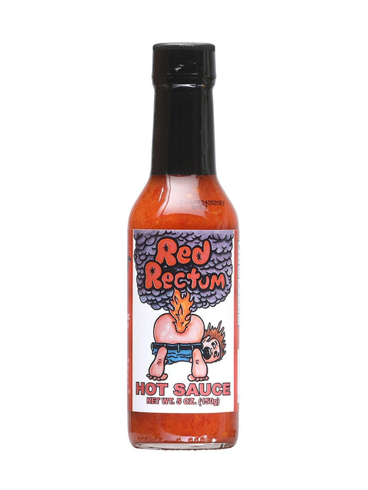 Hot Sauce Red Rectum 5 oz Heat 7 $7.98