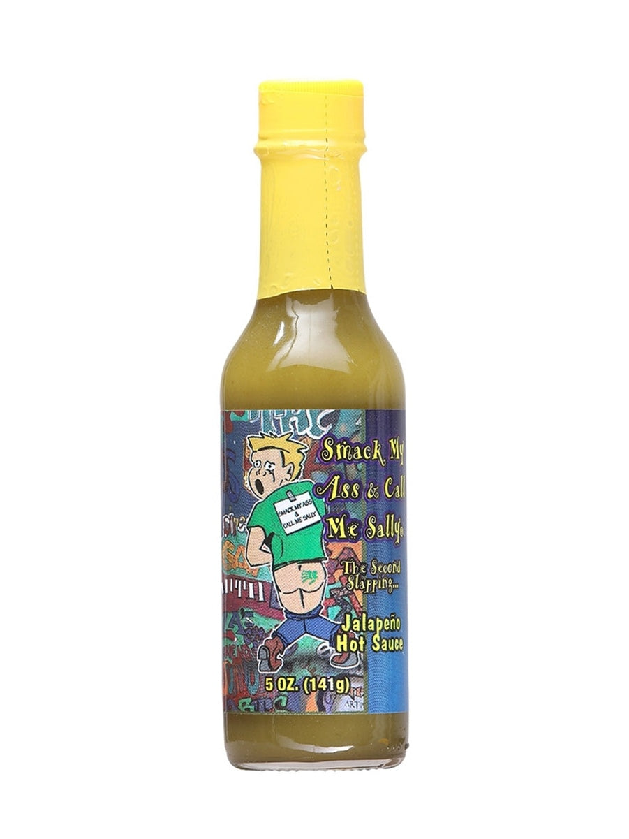 Hot Sauce Smack My Ass & Call Me Sally The Second Slapping Jalapeno Green 5 oz Heat 5