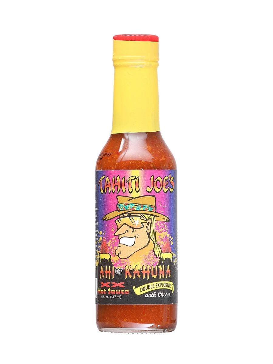 Hot Sauce Tahiti Joes Ahi of Kahuna XX with Cheese 5 oz Heat 8