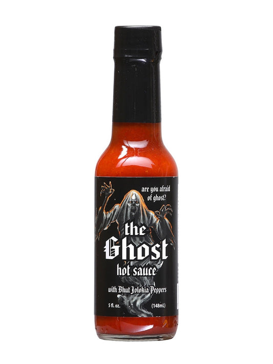 Hot Sauce The Ghost Bhut Jolokia  Are you afraid of ghost? 5 oz Heat 10 $10.98
