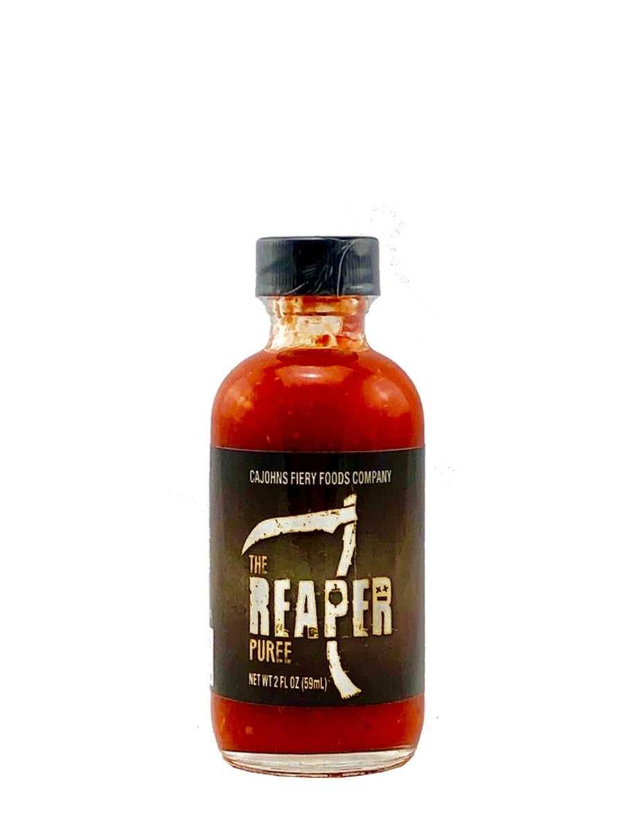 Hot Sauce The Reaper Puree 2 oz Heat 10 +++CaJohns Fiery Foods North Carolina $19.98