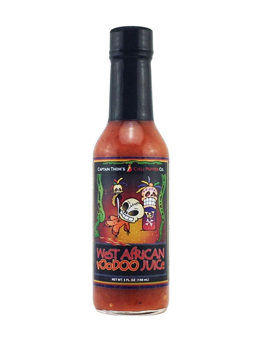 Hot Sauce West African Voodoo Juice Captain Thoms 5 oz Heat 10+++ $8.98