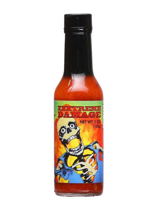 Hot Sauce XXXtreme Damage 5 oz Heat  8 $6.48