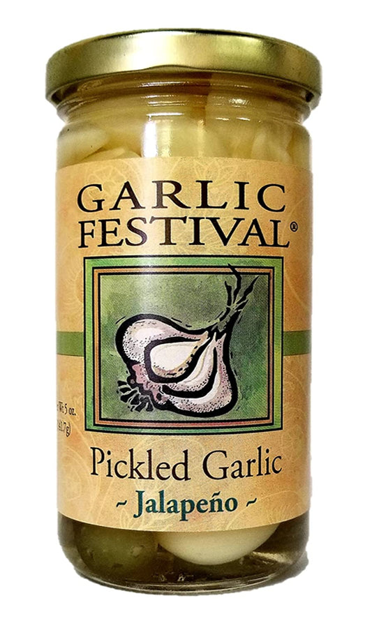 Pickled Garlic Jalapeno Garlic Festival Foods 8 oz $9.98