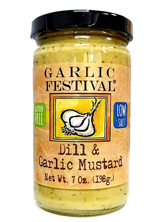 Dill & Garlic Mustard Garlic Festival Foods 7 oz $6.98