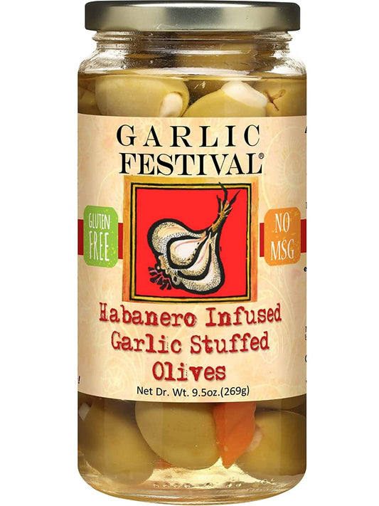 Olives Habanero Infused Garlic Stuffed 9.5oz $11.98