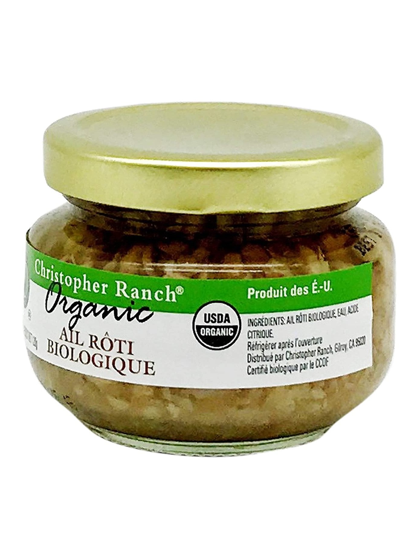 Roasted Garlic Organic Christopher Ranch Gilroy California 4.25 oz $4.98