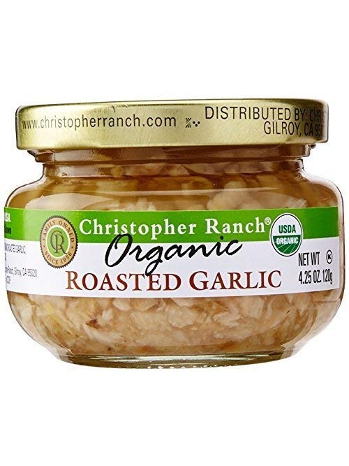 Roasted Garlic Organic Christopher Ranch Gilroy California 4.25 oz $4.98