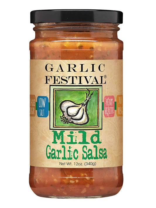 Salsa Mild Garlic Garlic Festival Foods 12 oz $8.98