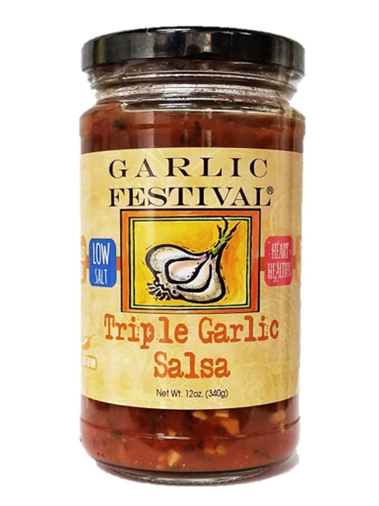 Salsa Triple Garlic Garlic Festival 12 oz $8.98