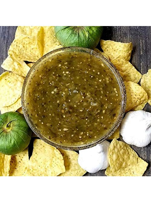 Tomatillo Garlic Salsa Garlic Festival Foods 12 盎司