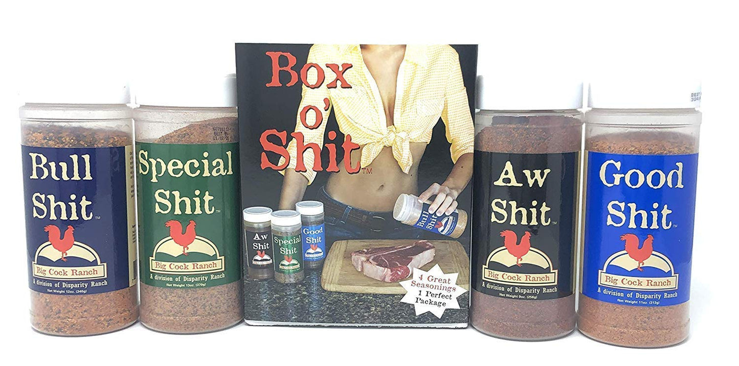 BCR Box of Shit Seasoning in Colorful Box $61.13