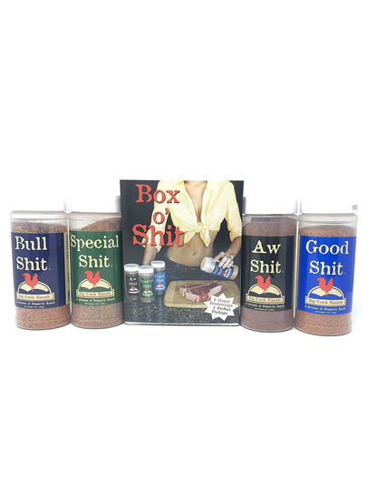 BCR Box of Shit Seasoning in Colorful Set of 4 Decorative Box SAVE 5% $ 60.98