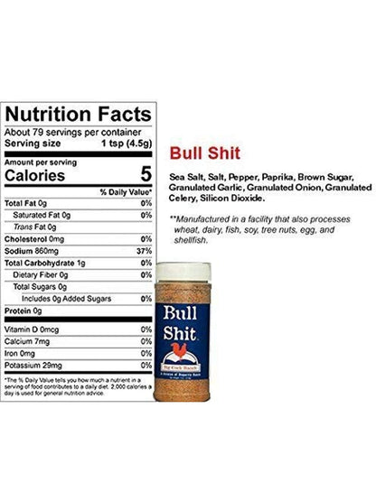BCR Bull Shit Seasoning 12 oz $15.98.