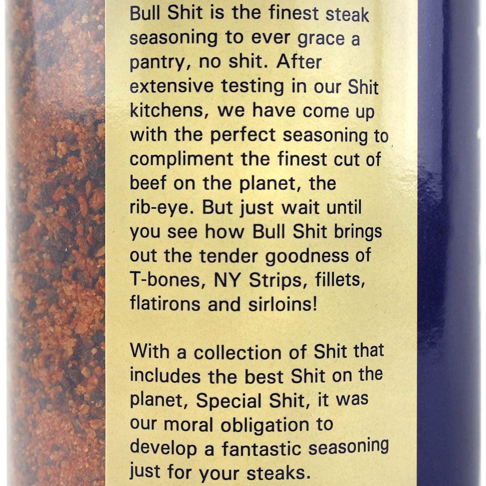 BCR Bull Shit Seasoning 12 oz $12.98.