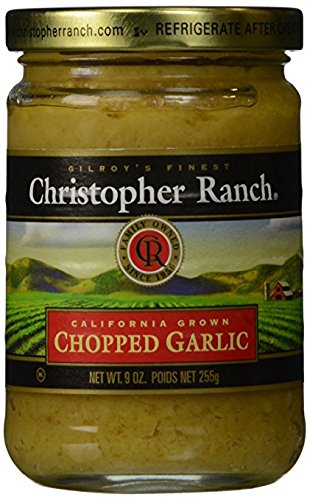 Chopped Garlic 9 oz Christopher Ranch Gilroy California  $6.98