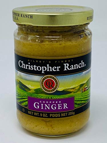 Chopped Ginger Christopher Ranch Gilroy California 9 oz $8.98