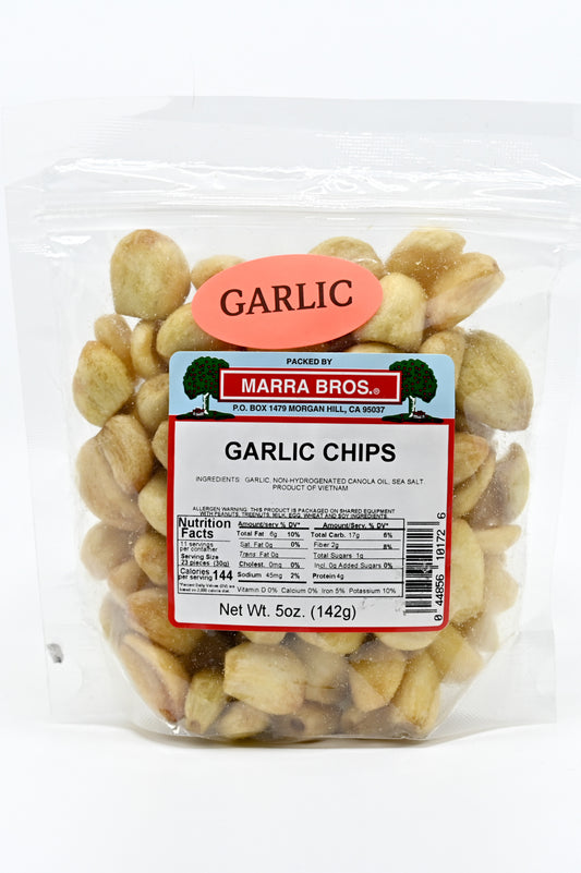 Garlic Chips Snack 5 oz Marra Bros Vietnamese Garlic Made in Vietnam $9.98