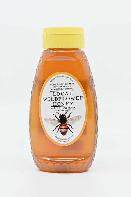 Honey Local Wildflower Honey Mango Blossom Apiary 16 oz Plastic bottle $19.98