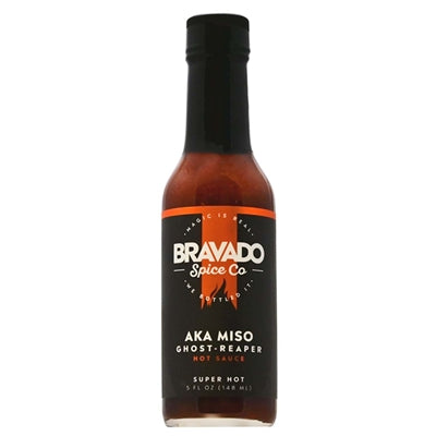 Hot Sauce Bravado AKA MISO Ghost Pepper 5 oz Heat 10 $14.98