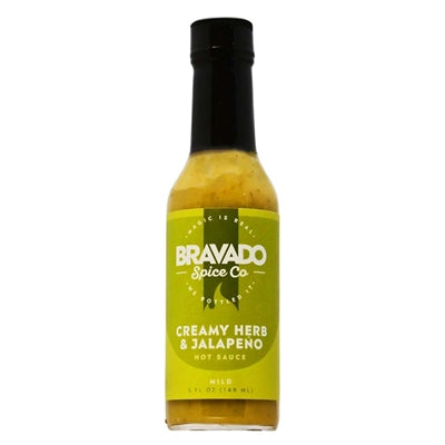 Hot Sauce Bravado Creamy Herb & Jalapeño 5 oz Heat 5 $8.98