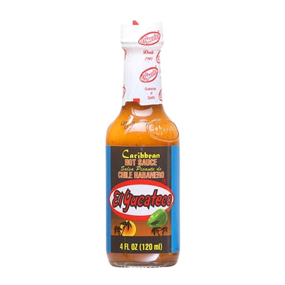 Hot Sauce El Yucateco Caribbean Habanero 4 oz Heat 5 $5.98