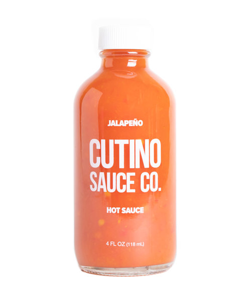 Hot Sauce Jalapeño Red by Cutino Sauce Co  4 oz Heat 5 $12.98