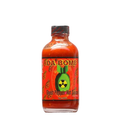 Hot Sauce Da Bomb Ghost Pepper 4.25 oz Heat 10 22,800 scoville units $23.98