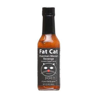 Hot Sauce Fat Cat Chairman Meows Revenge Scorpion 5 oz Heat 9 $7.98