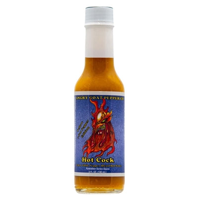 Hot Sauce Hot Cock Angry Goat Pepper 5 oz Heat 9 $10.98