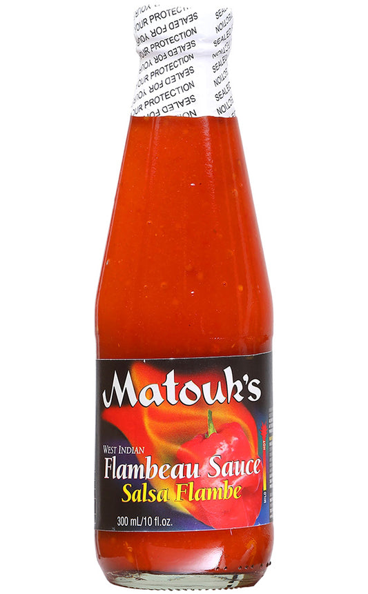 Hot Sauce Matouks West Indian Flambeau 10 oz Heat 9 $6.98
