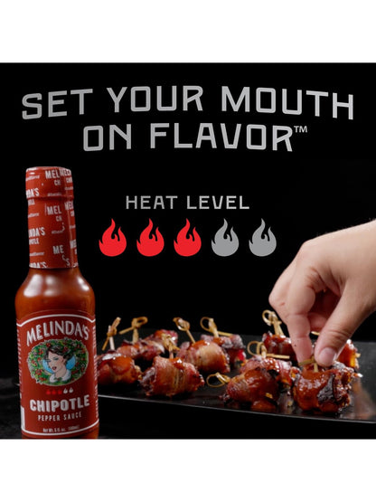 Hot Sauce Melinda's Chipotle 5 oz Heat 6 $7.98