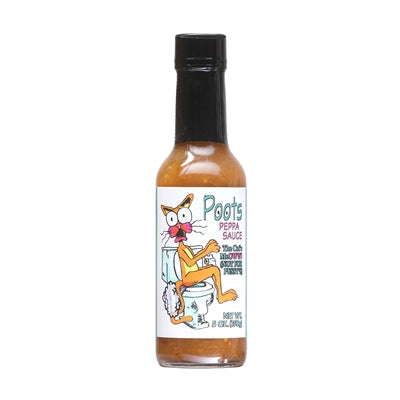 Hot Sauce Poots Peppa 5 oz Heat 7 $5.98